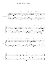 descargar la partitura para acordeón Ik wil deze Nacht in de Strate verdwale (Du film : Home Sweet Home) (Relevé) en formato PDF