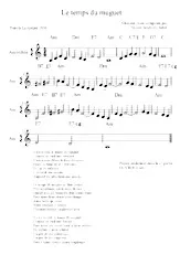 descargar la partitura para acordeón Le temps du muguet en formato PDF