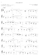 descargar la partitura para acordeón It's a good day en formato PDF