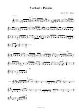 descargar la partitura para acordeón Verdad y Pasion (Tango) en formato PDF