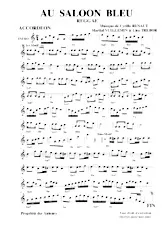 télécharger la partition d'accordéon Au saloon bleu (Reggae) au format PDF