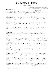 télécharger la partition d'accordéon Arizona fox (Fox Trot) au format PDF