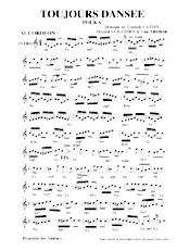 télécharger la partition d'accordéon Toujours dansée (Polka) au format PDF
