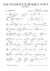 descargar la partitura para acordeón Souvenir d'un rendez vous (Boléro) en formato PDF