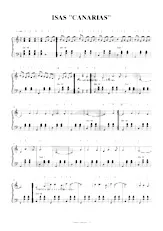 descargar la partitura para acordeón Isas Canarias (Pot Pourri) en formato PDF