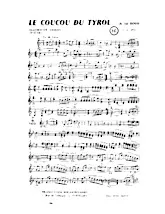descargar la partitura para acordeón Le coucou du Tyrol (Valse) en formato PDF