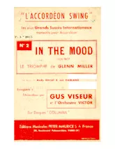descargar la partitura para acordeón In the mood (Glenn Miller) (Fox Trot) en formato PDF