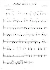 descargar la partitura para acordeón Jolie Meunière en formato PDF
