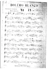 download the accordion score Boléro Blanco (Sur les motifs de la chanson de Roger Vaysse) in PDF format