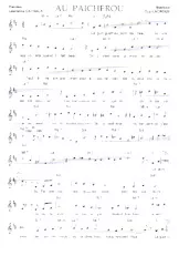 scarica la spartito per fisarmonica Au Païcherou in formato PDF