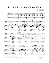 download the accordion score Le jour où ça craquera in PDF format