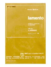 télécharger la partition d'accordéon Lamento (Orchestration Complète) (Boléro) au format PDF