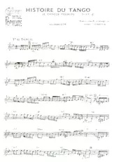 descargar la partitura para acordeón Histoire du tango (El choclo Villoldo) en formato PDF