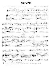 descargar la partitura para acordeón Nature (Slow) en formato PDF