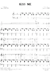 download the accordion score Kiss Me (Chant : C Jérôme) in PDF format