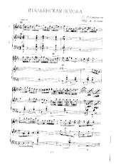 télécharger la partition d'accordéon Italian Polka (Arrangement Alina Popova) (Duo d'Accordéons) au format PDF