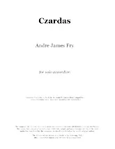 download the accordion score Czardas in PDF format