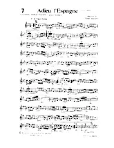 download the accordion score Adieu l'Espagne (Paso Doble) in PDF format