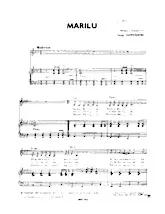 scarica la spartito per fisarmonica Marilu in formato PDF