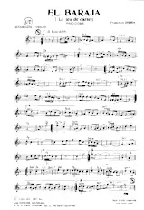 download the accordion score El Baraja (Le jeu de carte) (Paso Doble) in PDF format