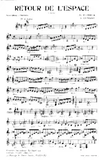 download the accordion score Retour de l'espace (Valse) in PDF format
