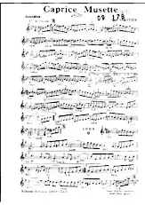 download the accordion score Caprice Musette (Valse) in PDF format