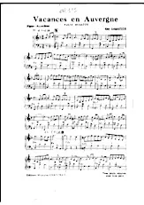 descargar la partitura para acordeón Vacances en Auvergne (Valse Musette) en formato PDF