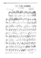 download the accordion score El Sol d'Oro (Paso Doble) in PDF format