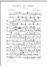download the accordion score Venga el Toro (Paso Doble) in PDF format
