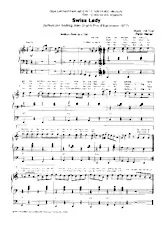scarica la spartito per fisarmonica Swiss Lady (Medium Beat) (Grand Prix d'Eurovision 1977) in formato PDF