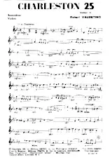 descargar la partitura para acordeón Charleston 25 en formato PDF