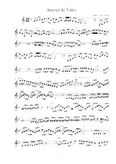 scarica la spartito per fisarmonica Amour de Valse (Relevé d'Albert Wiart) in formato PDF