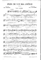 descargar la partitura para acordeón Près de toi chérie (Boléro Chanté) en formato PDF