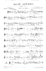 scarica la spartito per fisarmonica Nuit Divine (Boléro Chanté) in formato PDF