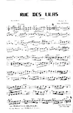 descargar la partitura para acordeón Rue des lilas (Java) en formato PDF