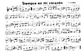 download the accordion score Siempre en mi corazon in PDF format