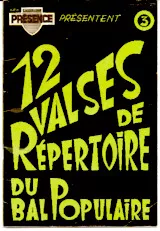 télécharger la partition d'accordéon Recueil 12 valses de répertoire du bal populaire (n°3) au format PDF