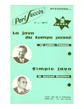 scarica la spartito per fisarmonica La java du temps passé in formato PDF