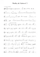télécharger la partition d'accordéon Medley de Valses n°2 au format PDF