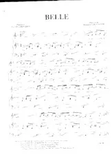 descargar la partitura para acordeón Belle en formato PDF