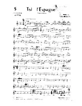 download the accordion score Toi l'Espagne (Paso Doble) in PDF format