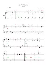 télécharger la partition d'accordéon A Montanha (Arrangement Jorge Xavier) au format PDF