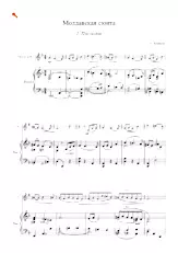 scarica la spartito per fisarmonica Moldavian Suite (Piano + Clarinette) in formato PDF