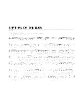 descargar la partitura para acordeón Rythm of the rain en formato PDF