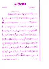 télécharger la partition d'accordéon La Paloma (Version Boléro Rumba) au format PDF