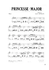 télécharger la partition d'accordéon Princesse Major (Valse Musette) au format PDF