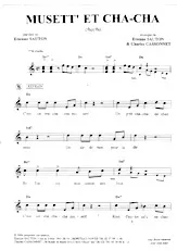 descargar la partitura para acordeón Musett' et Cha Cha en formato PDF