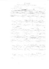 télécharger la partition d'accordéon Uno (Sur le chemin de ta maison) (Bandonéon B) (Arrangement Yvonne Thomson) (Tango) au format PDF