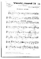 télécharger la partition d'accordéon Vecchi Ricordi (Du film : L'Immorale) (Valse Chantée) au format PDF