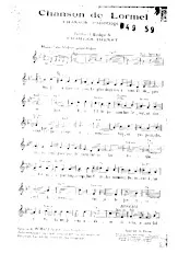 scarica la spartito per fisarmonica Chanson de Lormel (Valse Populaire) in formato PDF